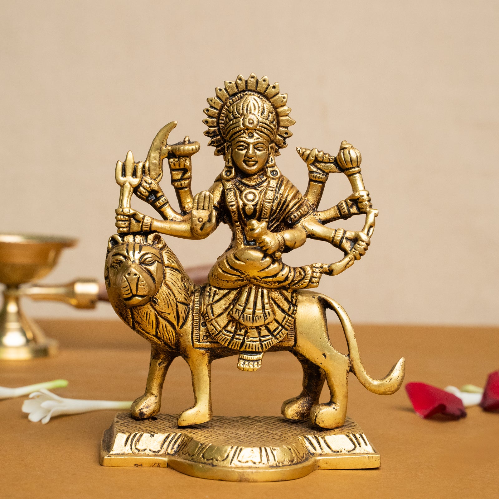 Maa Durga Murti – Brass Idol