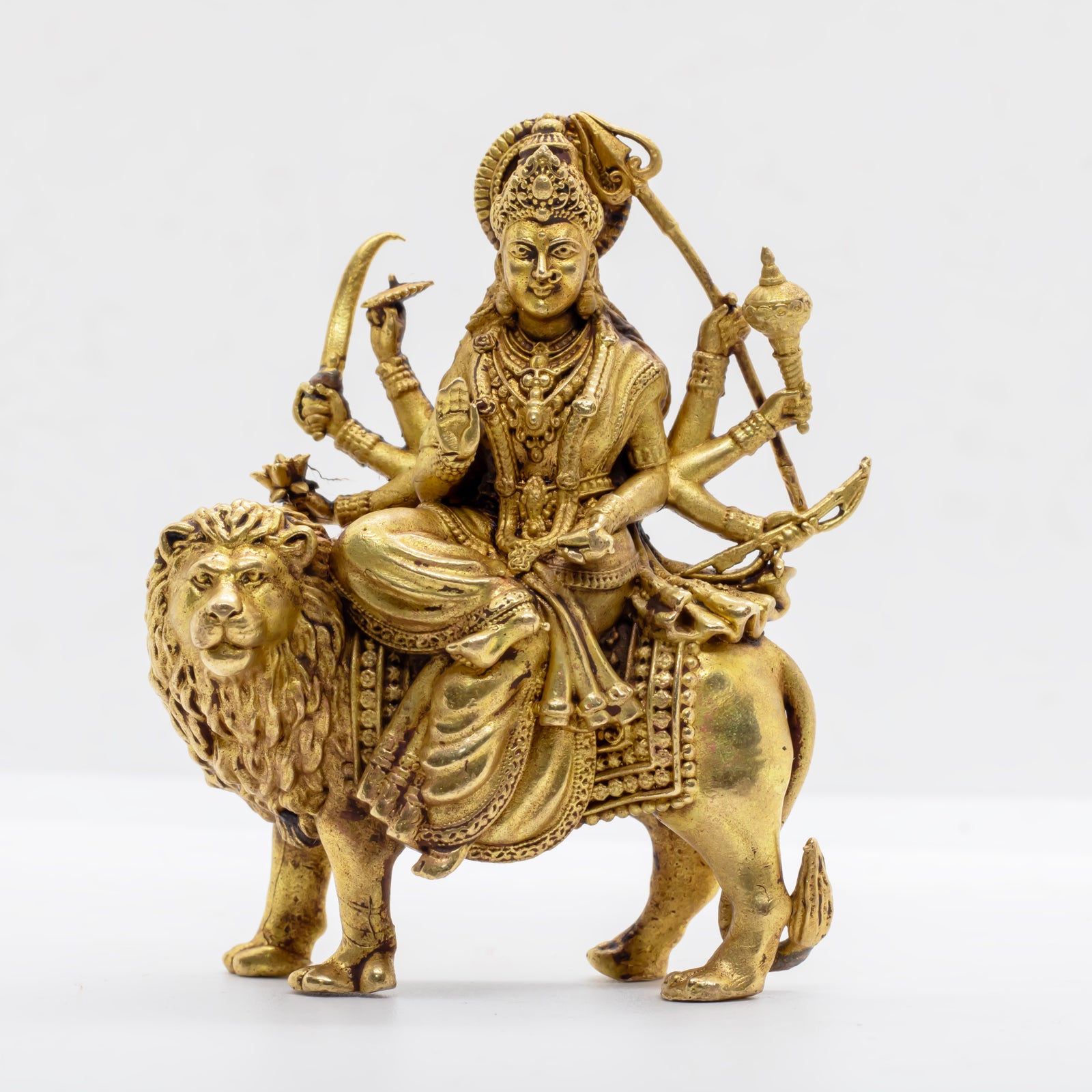 Maa Durga Murti – Brass Idol - 3"