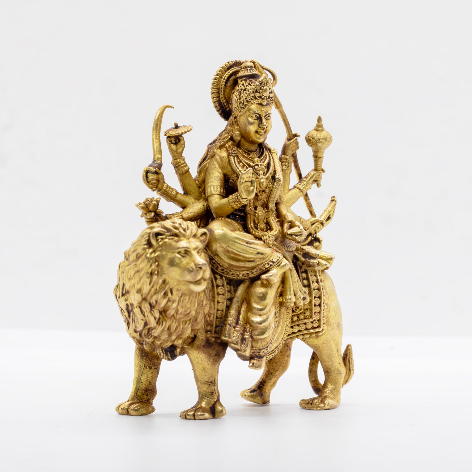 Maa Durga Murti – Brass Idol - 3"