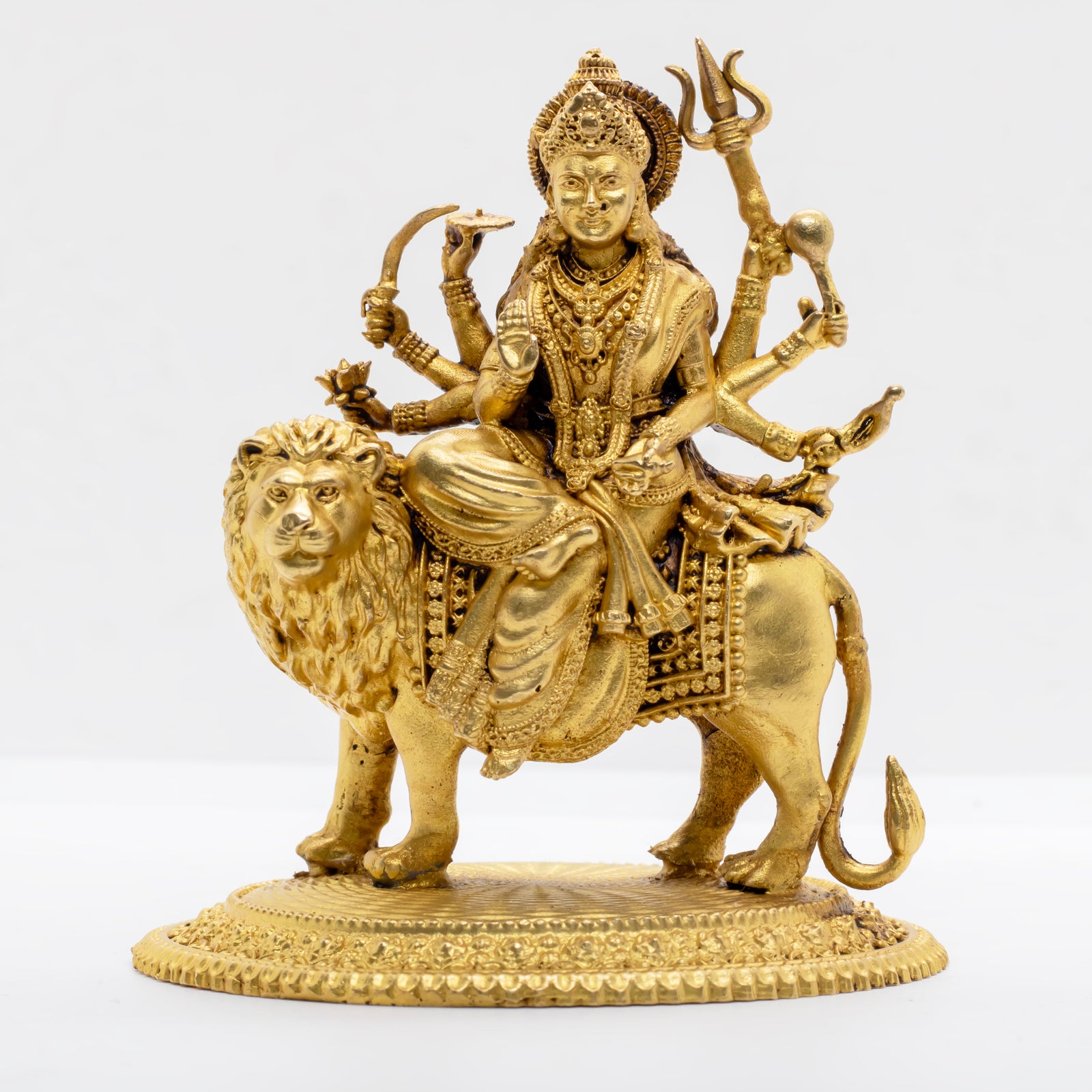 Maa Durga Murti – Brass Idol - 3.5"