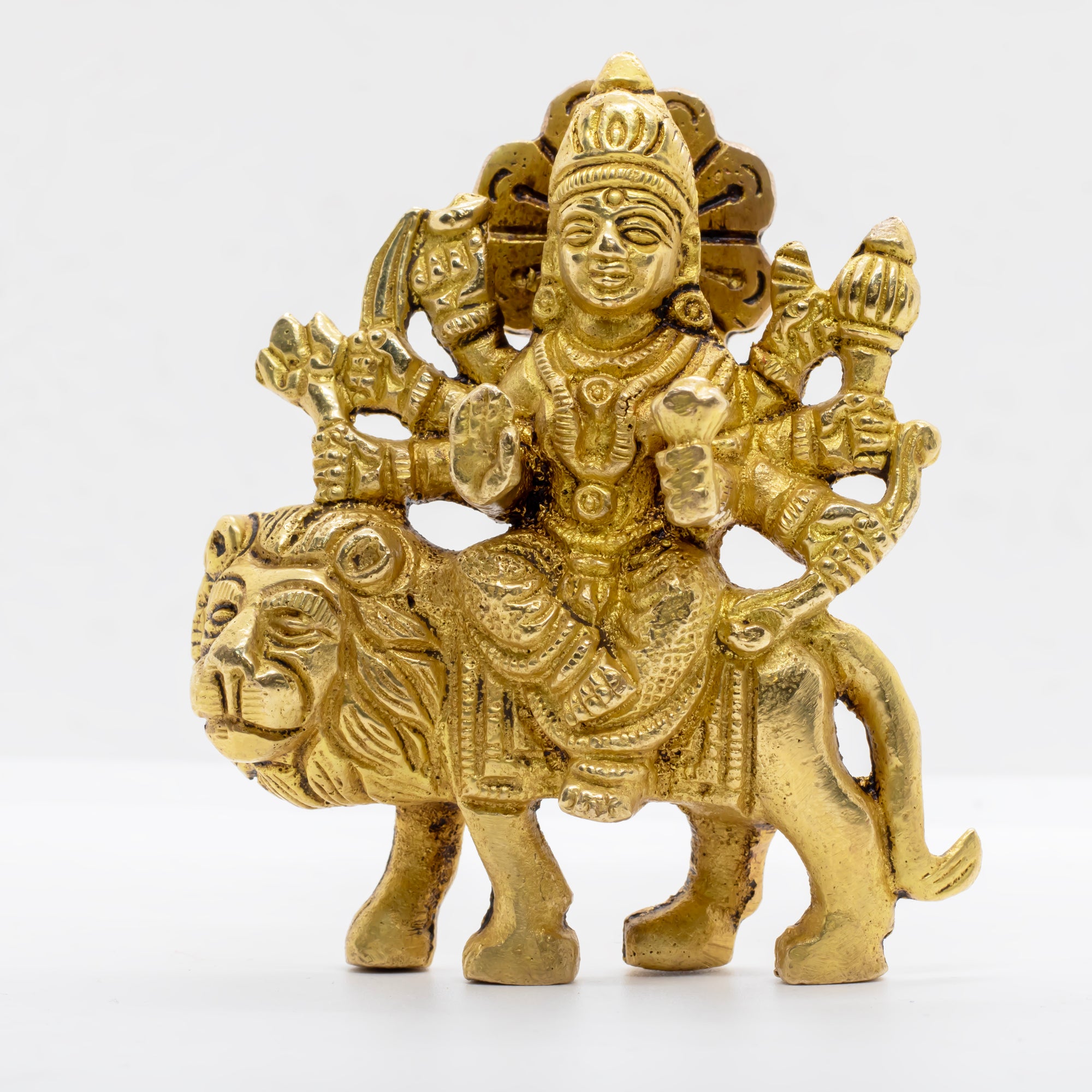 Maa Durga Murti – Brass Idol - 3.0"