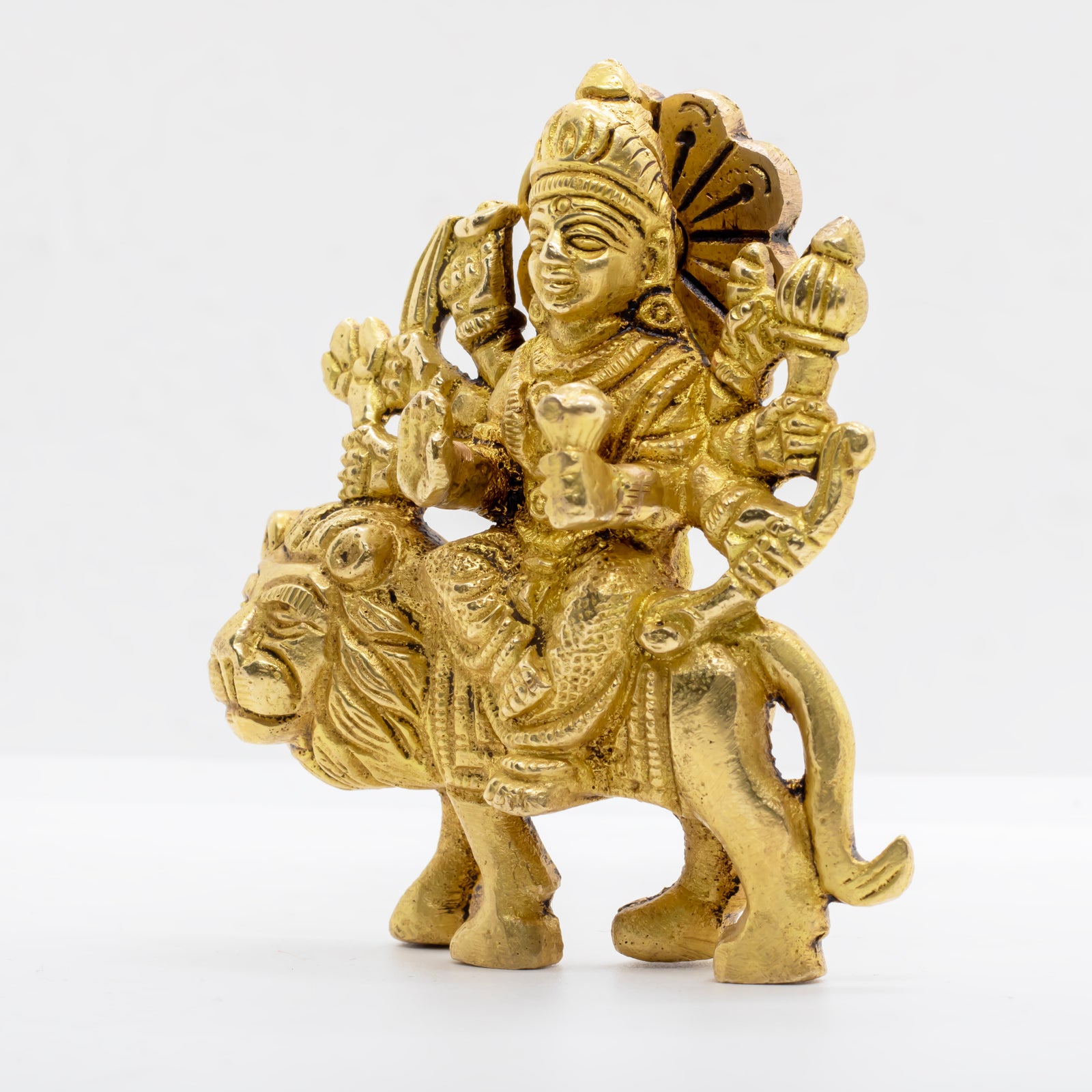 Maa Durga Murti – Brass Idol - 3.0"