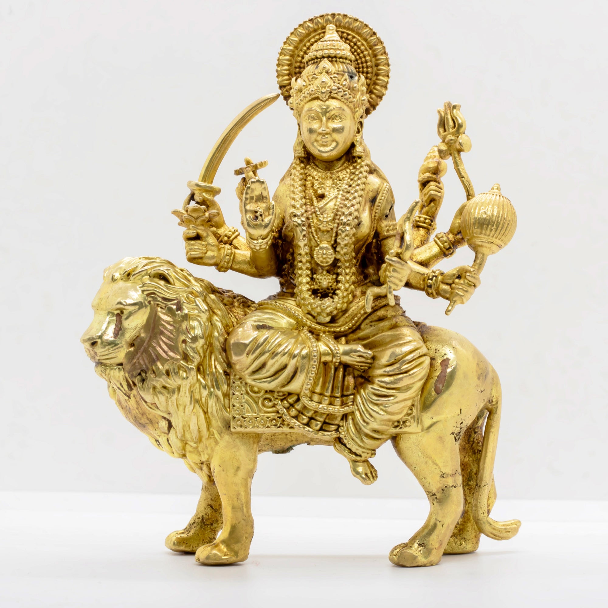 Maa Durga Murti – Brass Idol - 5"