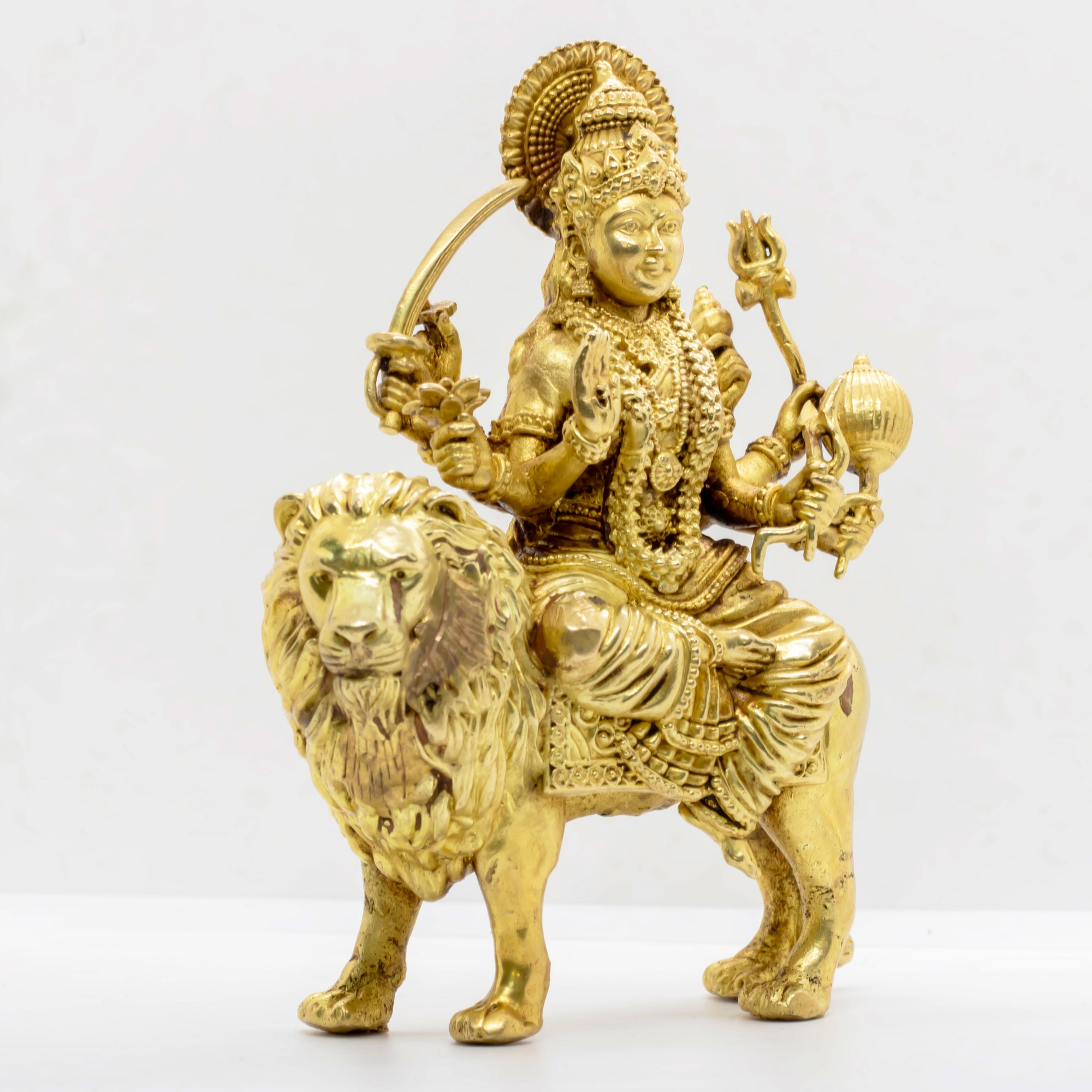 Maa Durga Murti – Brass Idol - 5"